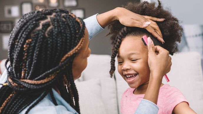 Natural Hair Braiding Tips for Black Children